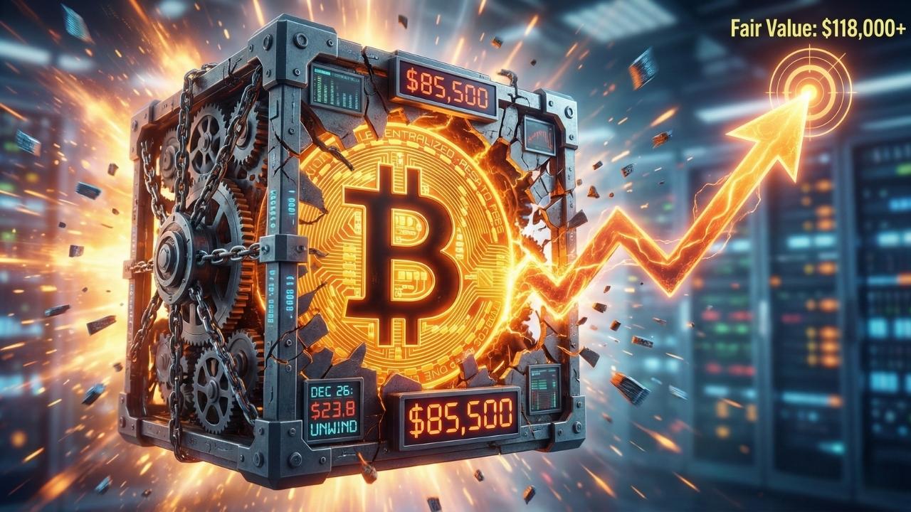 EXPLOZIA DE 23.8 MILIARDE $: De ce Bitcoin este "blocat" la 85.000$ și cum ziua de 26 Decembrie schimbă totul