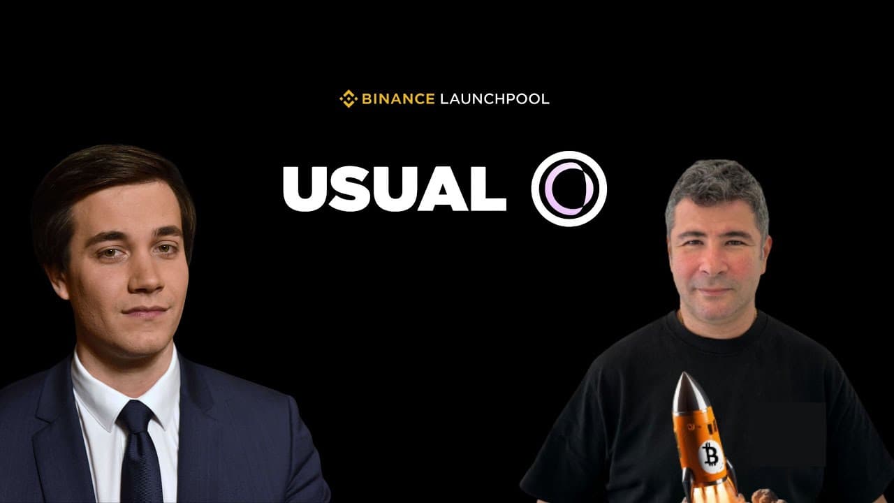 Thumbnail pentru video: Usual CEO Pierre Person interview just after project got listed on Binance