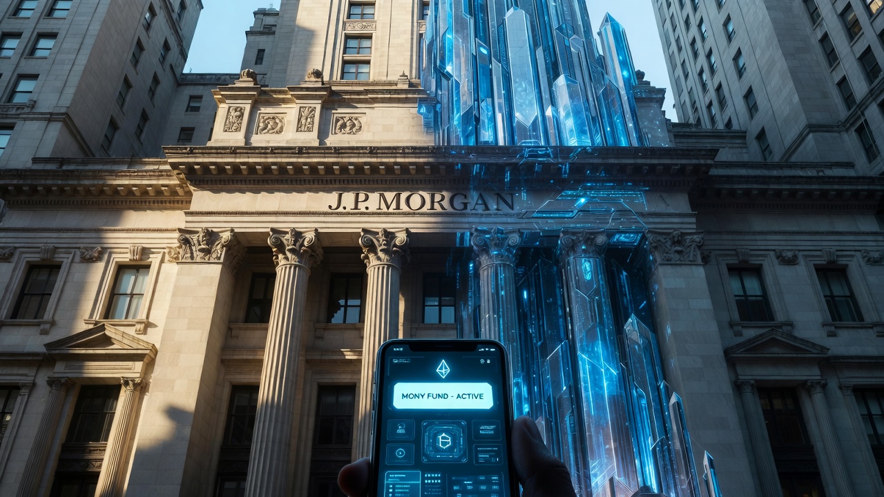 🏛️ BOMBA FINANCIARĂ: J.P. MORGAN (CEA MAI MARE BANCĂ DIN LUME) A INTRAT OFICIAL PE ETHEREUM!